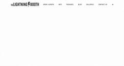 Desktop Screenshot of lightningbooth.com